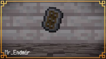 Inventory Shield - Ricardo OP Art Minecraft Texture Pack