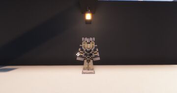 Sam From Honkai Star Rail Replaces Diamond Armor Minecraft Texture Pack