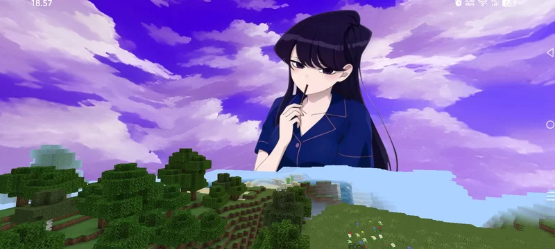Anime Sky Java Mod anime sky Minecraft Texture Pack