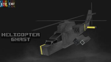 Helicopter Attack Ghast Minecraft Texture Pack