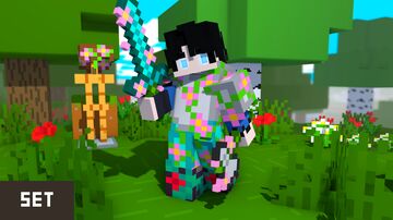 Flower Armors and Tools! 🌸 Minecraft Texture Pack