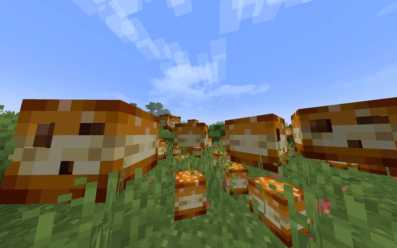 A lot of donut slimes