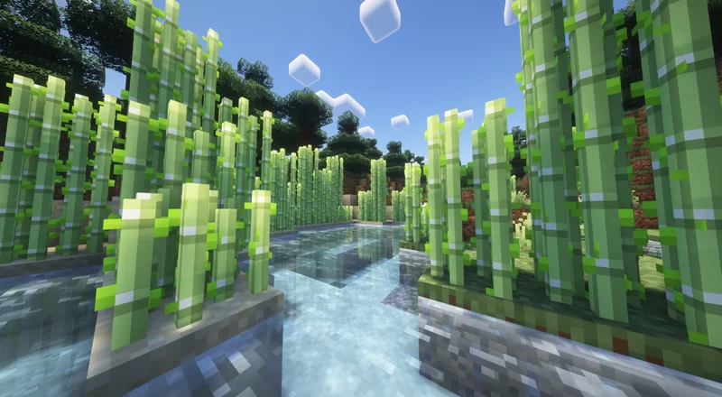 Undopia 3D Sugar Cane Minecraft Texture Pack