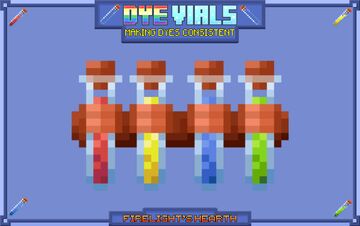Dye Vials (Dye Retexture) Minecraft Texture Pack