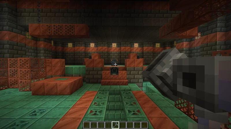 First person and Hotbar look
