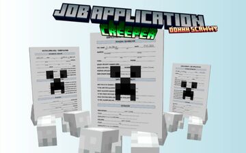 Creeper Job Application (BEDROCK PORT) Minecraft Texture Pack