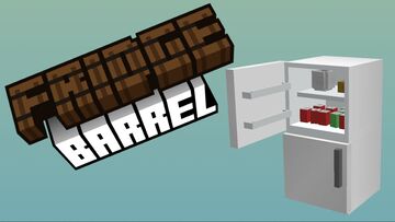 Fridge Barrel 1.21.8 texture pack Minecraft Texture Pack