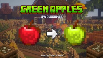 Green Apples ‎🍏 [1.13 to 1.21.8] Minecraft Texture Pack