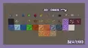 All ores featured in the texture pack Bewitchedx32 - pack by BerryCutePixels  Karaoke