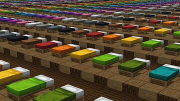 Template Remodellable Beds Minecraft Texture Pack