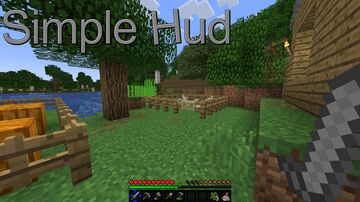 Simple Hud 1.21.8 Minecraft Texture Pack
