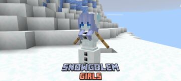 Snowgolem girls Minecraft Texture Pack