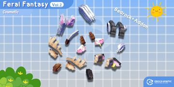 Feral Fantasy Vol.2 ( Bedrock ) Minecraft Texture Pack