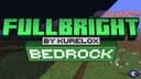 FullBright Bedrock [Night Vision] Texture Pack Minecraft Texture Pack