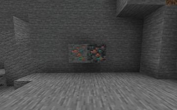 Classic Style Copper Ore Minecraft Texture Pack