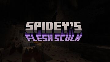 SPIDEY'S: Flesh Sculk Minecraft Texture Pack