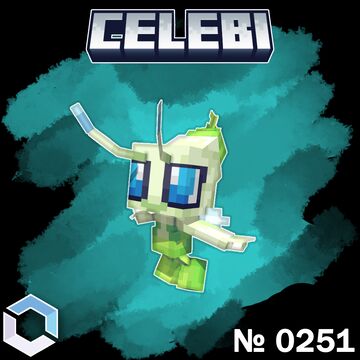 Celebi Cobblemon Minecraft Texture Pack