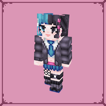 Cute girl HD SKIN Minecraft Texture Pack