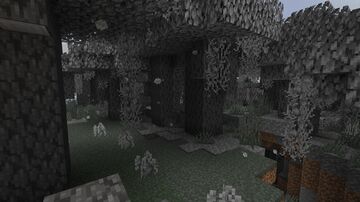 Grayscale Pale Garden Minecraft Texture Pack