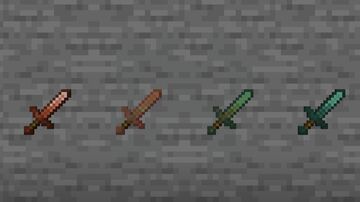 Oxidation Copper Tools Minecraft Texture Pack
