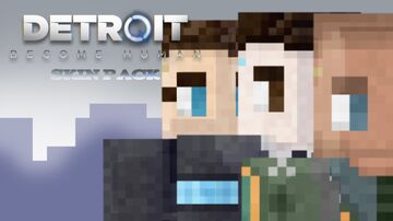 Detroit: Become Human PS4 Skin Pack Minecraft Texture Pack