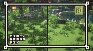 MINIVEE's Grass Fix for Mizuno's 16 Craft Minecraft Texture Pack