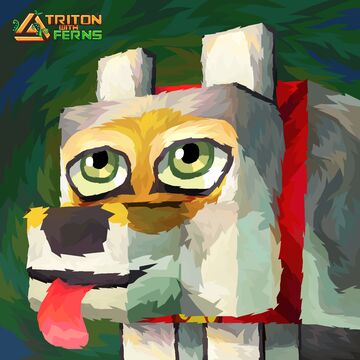 Triton with Ferns Minecraft Texture Pack
