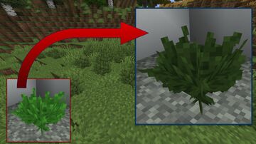 Darker Bushes Minecraft Texture Pack