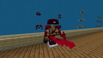 Ender's Pirate Armory - Blood Netherite Addon Minecraft Texture Pack