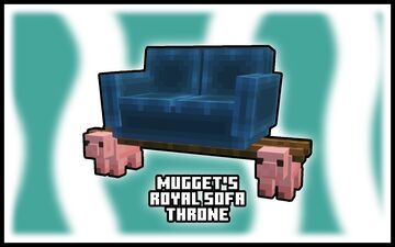 Mugget's Royal Sofa Throne [OPTIFINE] Minecraft Texture Pack