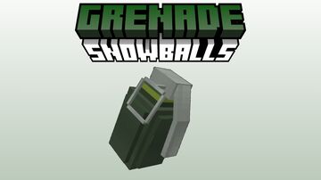 3D Grenade Snowballs 1.21.8 texture pack Minecraft Texture Pack