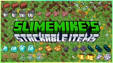 Slimemike's Stackable Items Minecraft Texture Pack