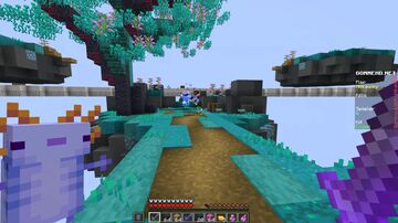 Blue Axolotl 3D Totem Minecraft Texture Pack