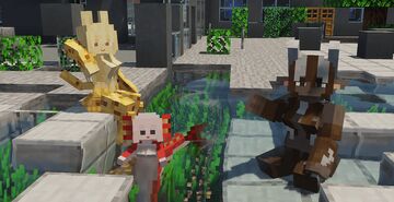 Waifu Husbando Mobs: HPM Minecraft Texture Pack