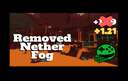 Removed Nether Fog Minecraft Texture Pack