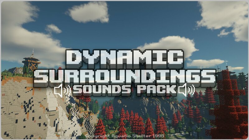 🔊Dynamic Surroundings Sounds Pack | The Natural Balance update!