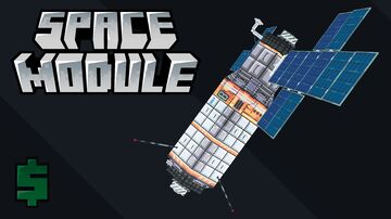 1MS: Fictional Space Module | 3D Model Minecraft Texture Pack