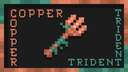 Copper Trident Minecraft Texture Pack