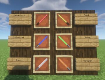 Light Sabers (Swords) Minecraft Texture Pack