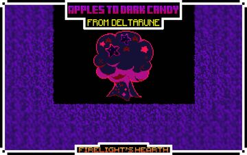 Apples to Dark Candy (DELTARUNE) Minecraft Texture Pack