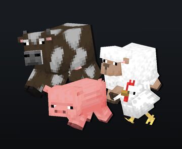 Refined Animals (1.21.4) Minecraft Texture Pack