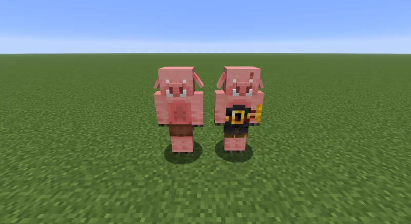 Modified piglin and piglin brute overview
