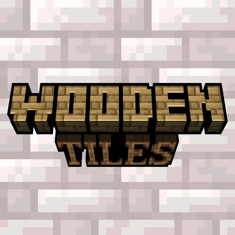 Wooden Tiles (Bedrock Edition) Minecraft Texture Pack image.