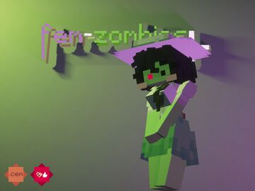 fem-zombies+ Minecraft Texture Pack