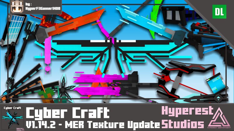 Cyber Craft | v1.14.2 MER Texture Update