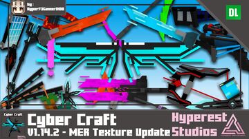 Cyber Craft | v1.14.2 MER Texture Update Minecraft Texture Pack