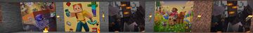 Painting from when I started playing to now Minecraft Texture Pack