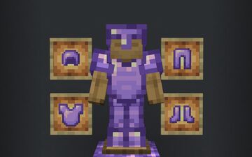 Amethyst Armor [OPTIFINE REQUIRED] Minecraft Texture Pack