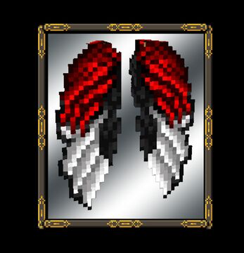 Elytra - Red Devil Style 🚀 Minecraft Texture Pack