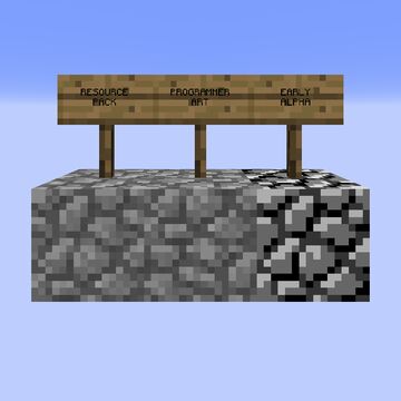 Alpha Cobblestone Pattern Minecraft Texture Pack